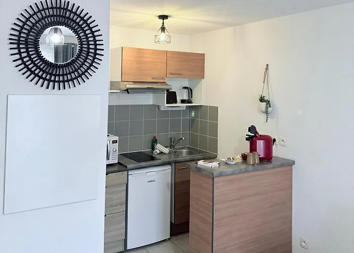 T2 Cosy, Securisee, Parking Prive